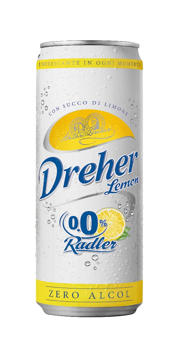 Disseta l'estate la nuova Dreher Lemon Radler 0,0%