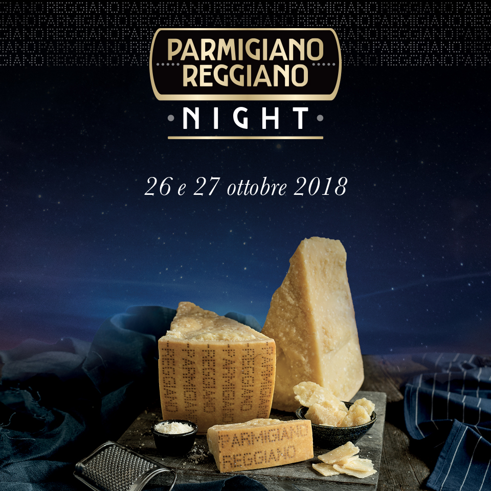 Parmigiano Reggiano Night in oltre cinquecento ristoranti italiani