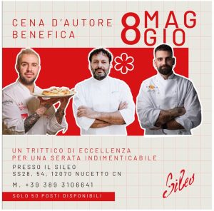 Un trittico d'eccellenza per una serata indimenticabile al ristorante Sileo (Cn)