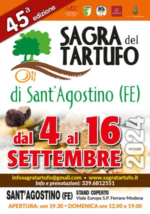 Sant’Agostino (FE), festeggia il tartufo 4/16 settembre Fuoriporta