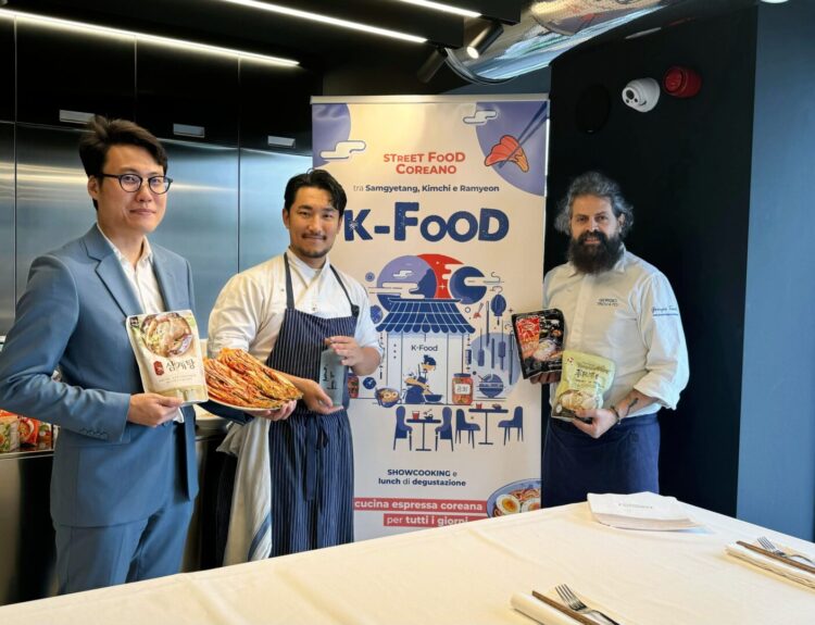 K-Food in Italia con aT Center Paris e FIPPC: showcooking e degustazioni per promuovere l'autentica cucina coreana nel mercato italiano