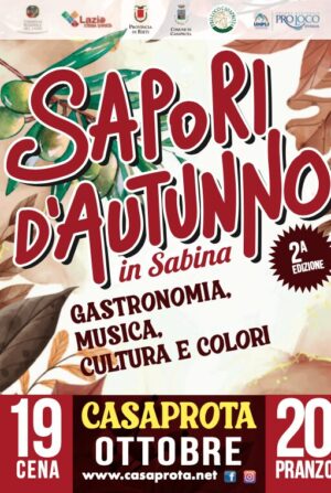 Casaprota, sapori d'autunno 19-20 ottobre Fuoriporta