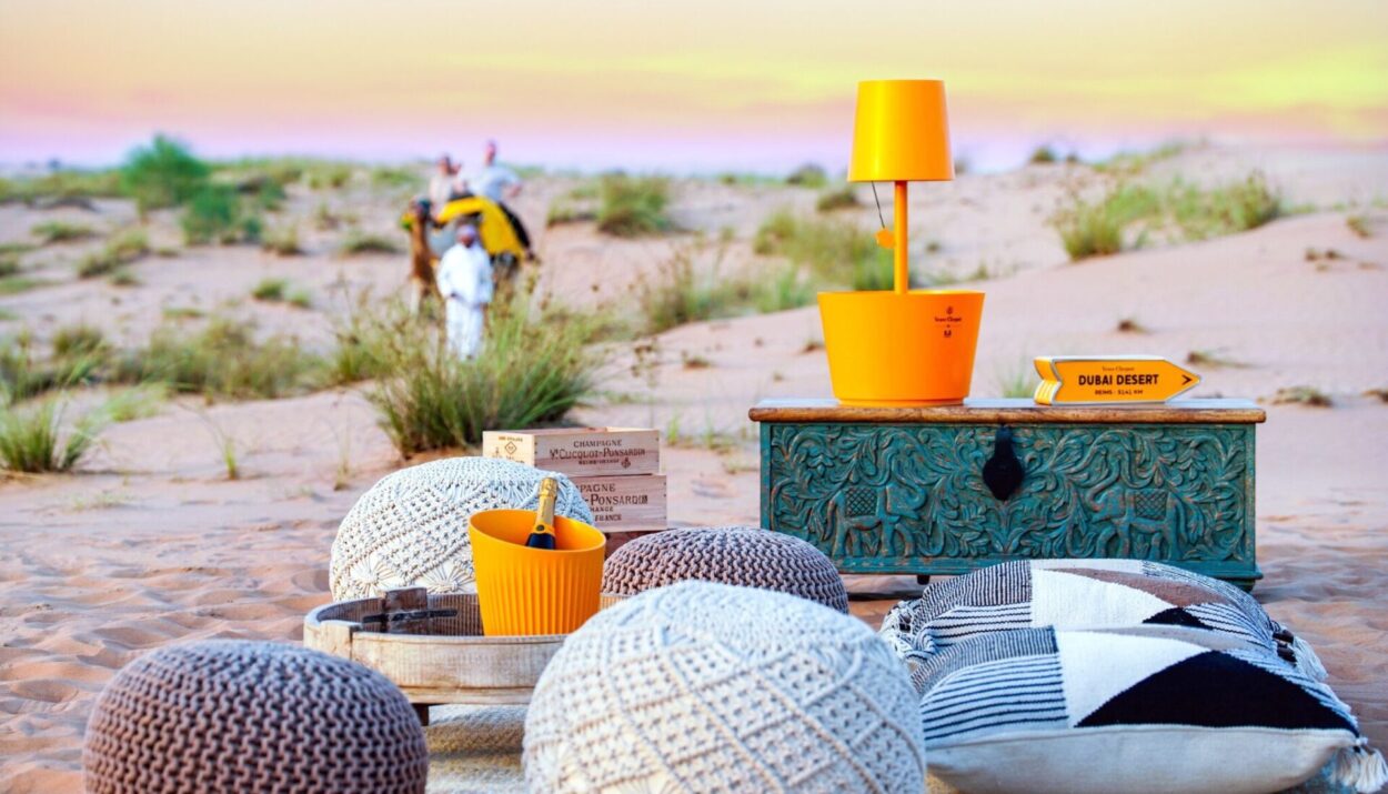 Veuve Clicquot Desert Experience: cena esclusiva a Dubai