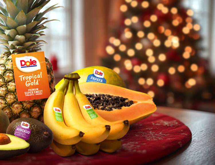 Dole italia: un Natale tropicale con la deliziosa frutta esotica