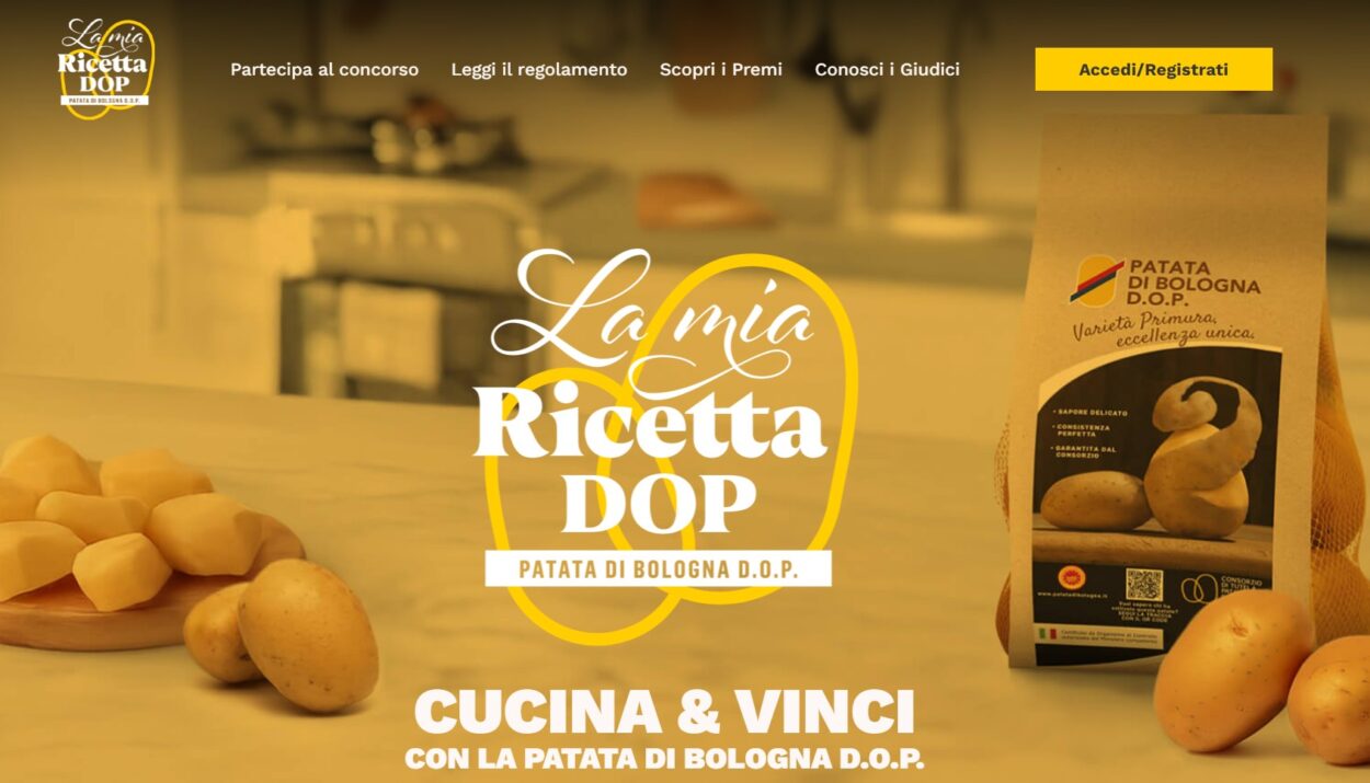 Partecipa a La mia ricetta Dop e valorizza la Patata di Bologna Dop con la tua creatività: prepara, racconta e fotografa la tua ricetta!