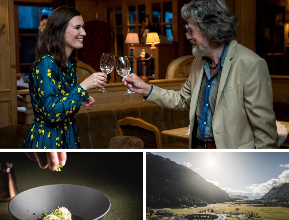 Evento esclusivo con Reinhold Messner ai fornelli: showcooking, degustazioni e natura a OLM Nature Escape.