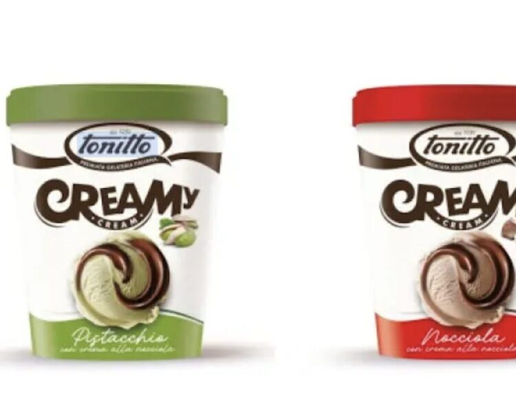 Scopri la nuova linea Creamy di Tonitto 1939: gelati cremosi al gusto nocciola e pistacchio, con un irresistibile cuore di cacao e nocciole!